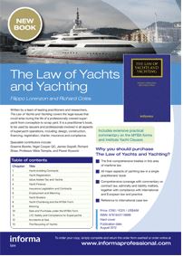 the law of yachts and yachting